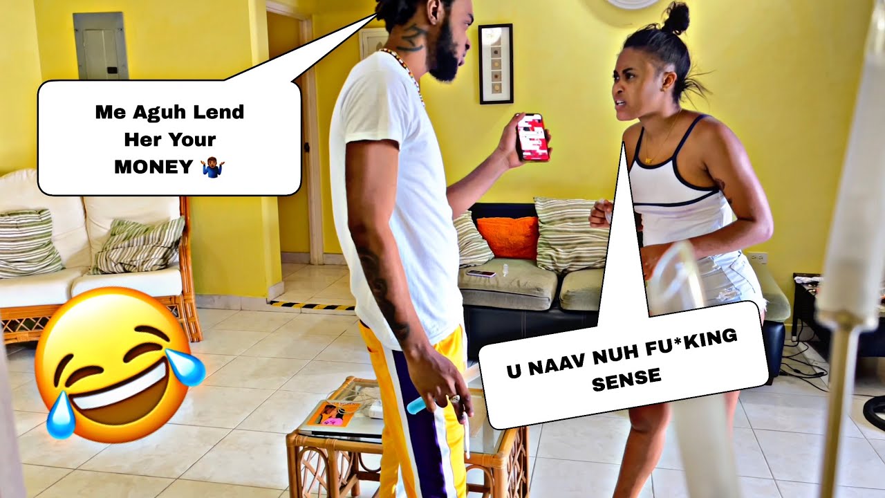 GIVING ALL OF MY GIRLFRIEND SAVINGS TO MY FRIEND TO SEE HER REACTION