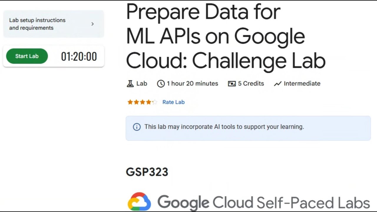 GSP323-Prepare Data for ML APIs on Google Cloud: Challenge Lab