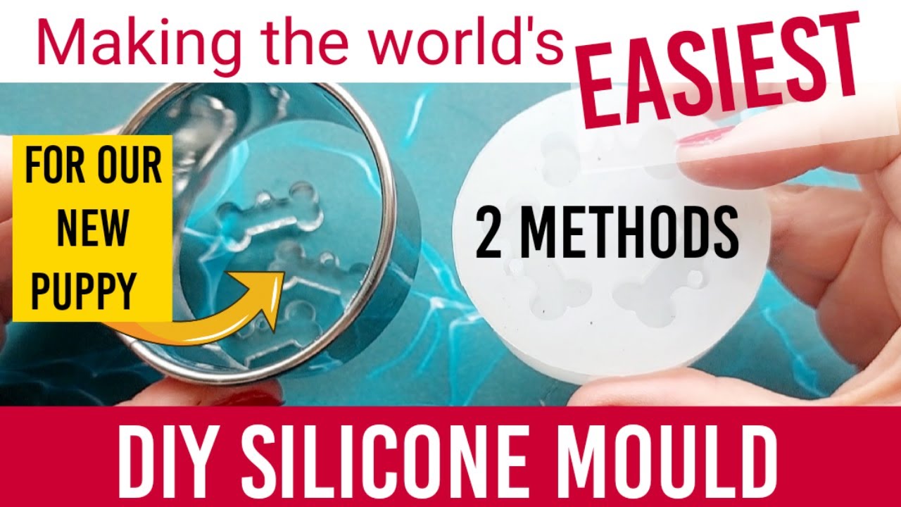 making the worlds easiest silicone mould *Dog Tags* for our new Puppy