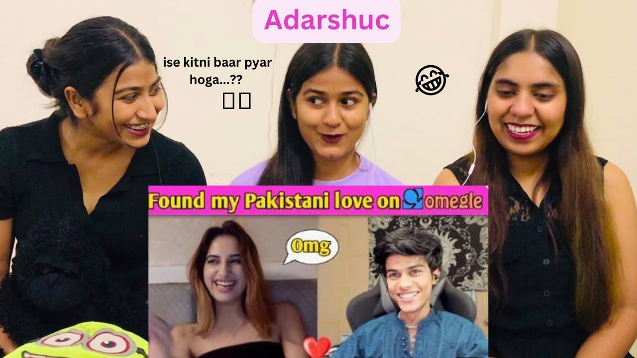 I Found my PAKISTANI love on OMEGLE 😍 | Adarshuc  | REACTION !!