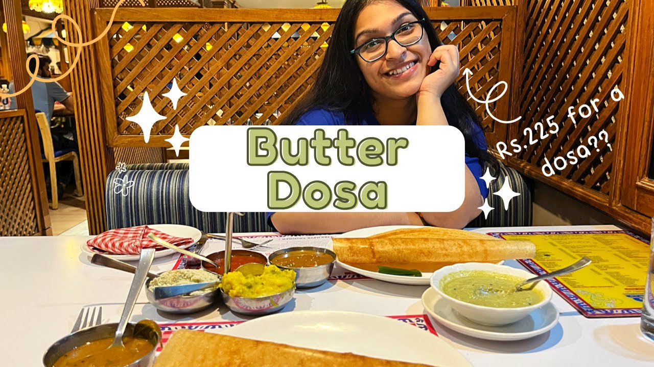 Kaash Rs. 70 wala dosa khaa liya hota | Deepee Restaurant ka Butter Masala Dosa #agravlog #foodvlog