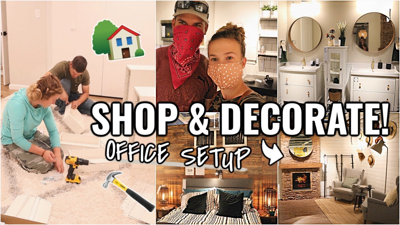 SHOP & DECORATE OUR ARIZONA FIXER UPPER WITH US!!🏠 SETTING UP OUR OFFICE SPACE