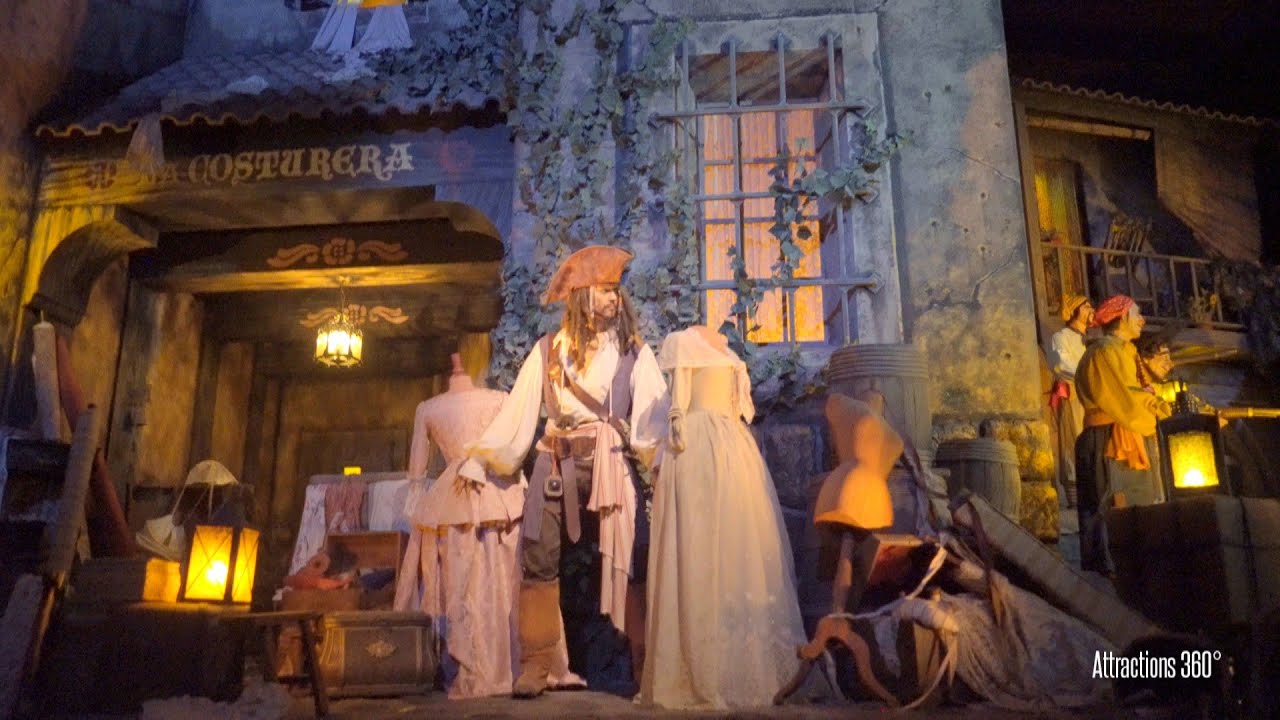 [4K] Tokyo Disneyland Pirates of the Caribbean Ride 2016