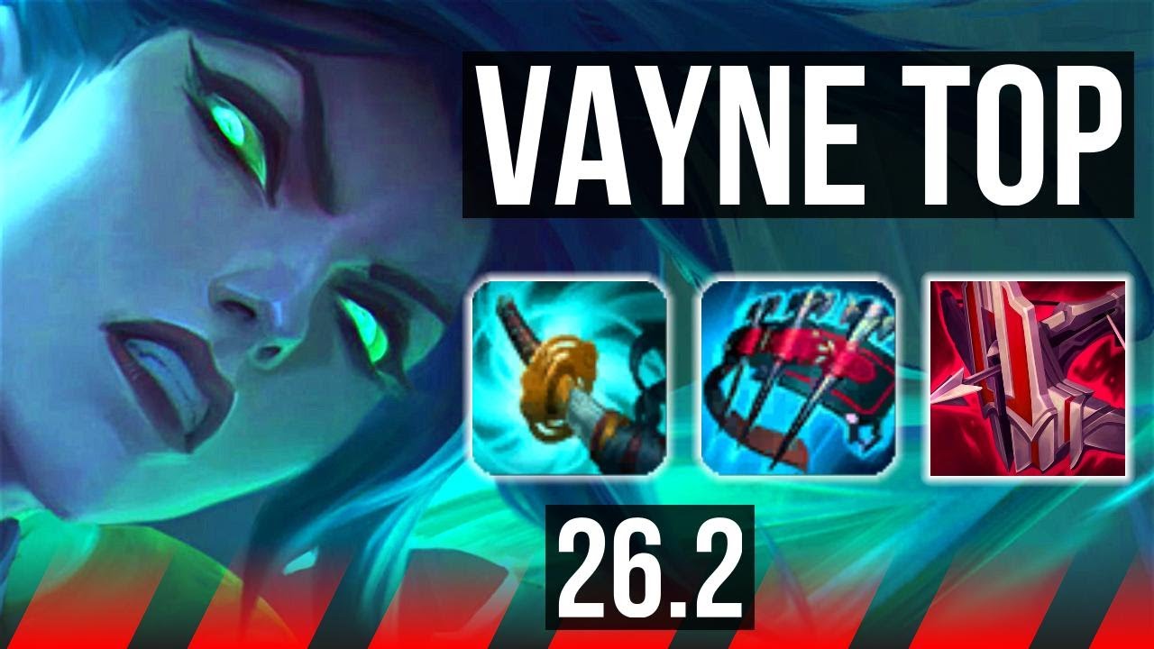 VAYNE vs YORICK (TOP) | Good KDA: 13/2/1 | EUW Master | 26.2