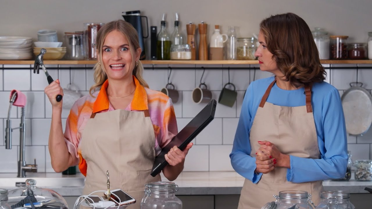 Baka baklänges med Bianca & Tiffany