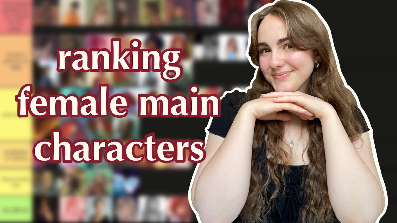 ranking female main characters from books 🫢💋