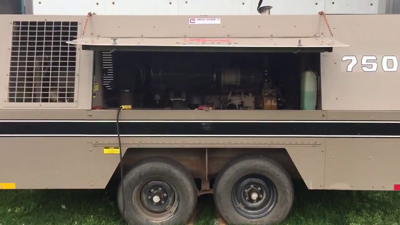 LeROI 750 CFM Portable Diesel Air Compressor