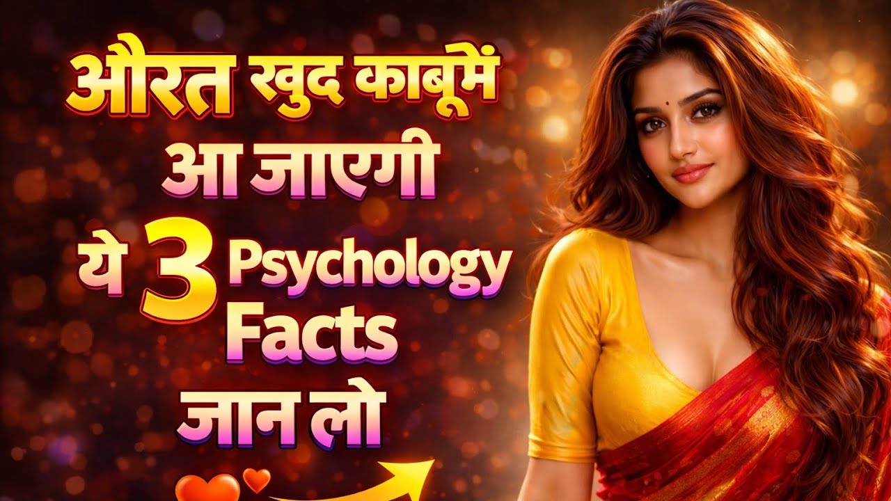 औरत खुद आकर्षित हो जाएगी — बस ये 3 Psychology Facts जान लो | Women Psychology Facts 