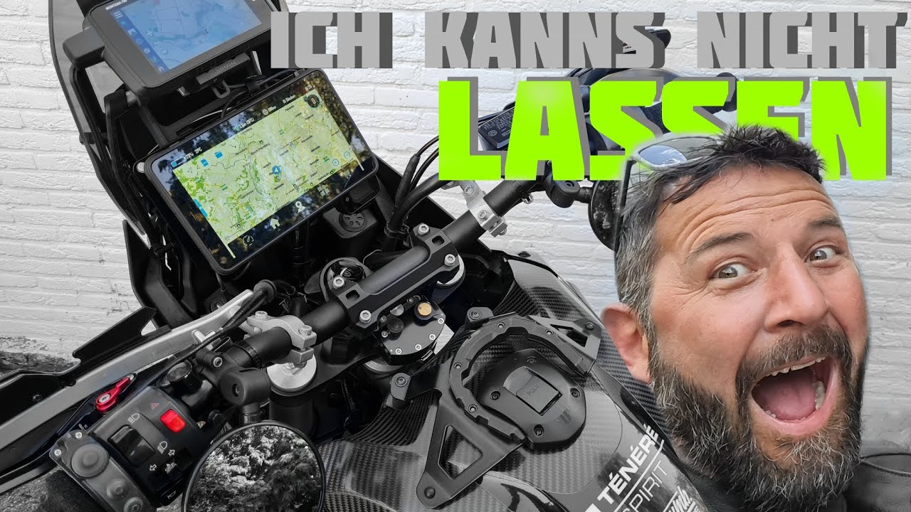 8 Zoll Tablet am Motorrad // Ich kann es nicht lassen