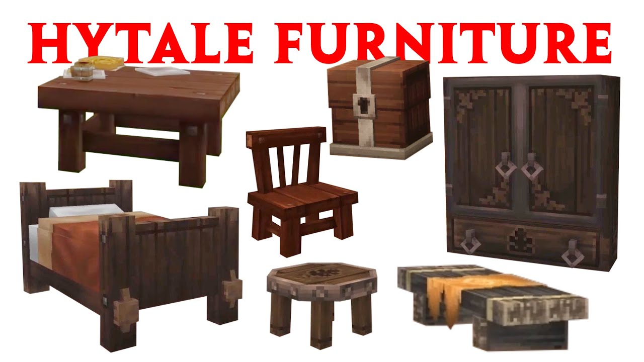 Hytale - All Furniture