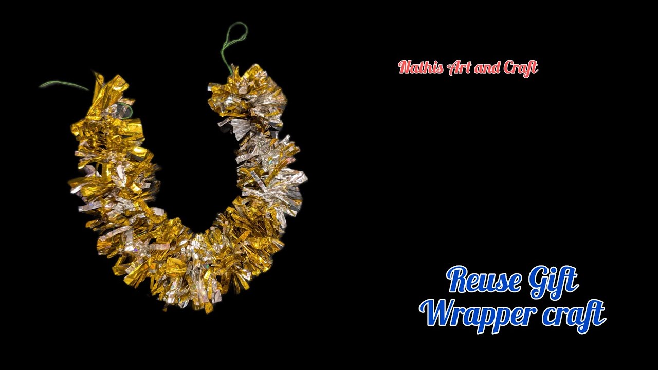 Chocolate and gift wrapper reuse idea/DIY/best out of waste/reuse old things/@Nathisartandcraft