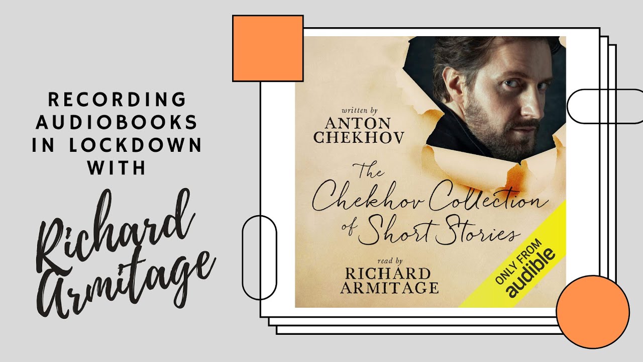 Richard Armitage Shows Us How He Records Audiobooks At Home...