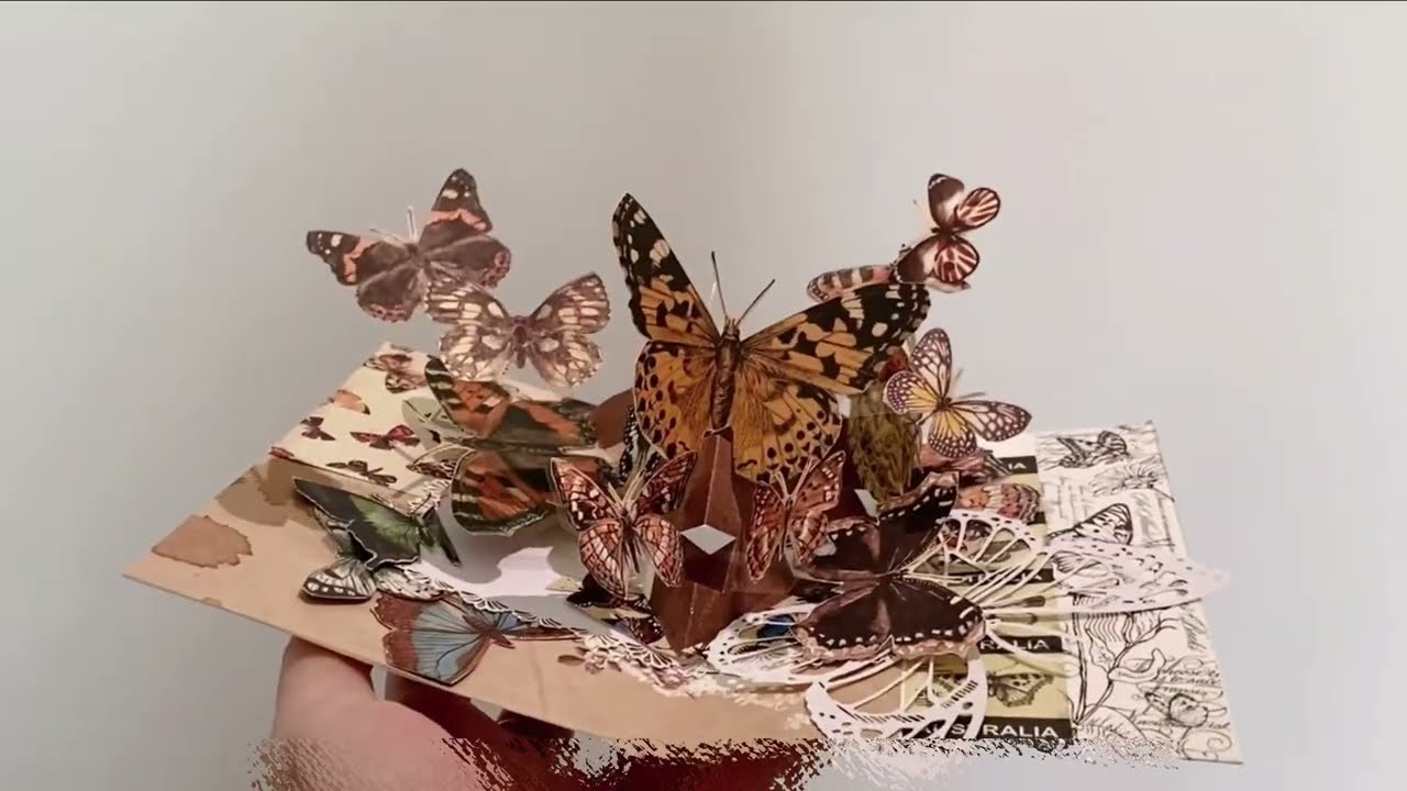 DIY Pop-Up Butterfly Card Tutorial | Handmade Greeting Cards