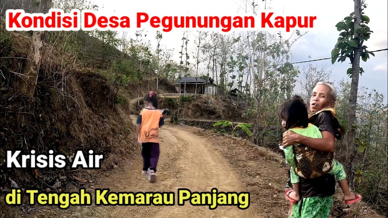 Bencana Kekeringan Melanda Warga Desa Terpencil Ponorogo Barat