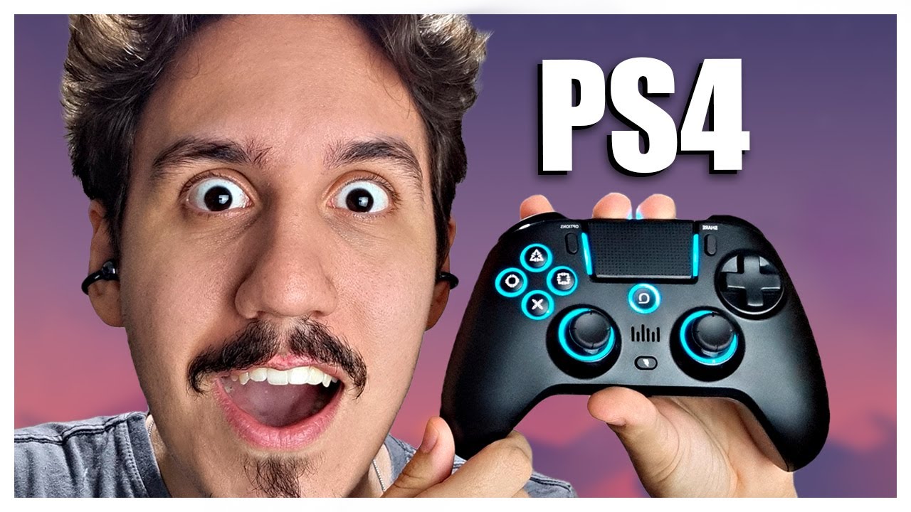 🔥Melhor CONTROLE de PS4 de 2025 com QRD Spark N5😱