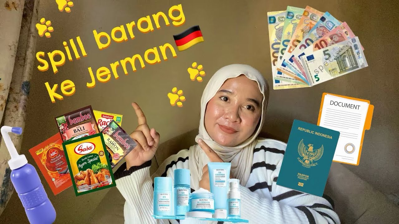 SPALL SPILL BARANG BUAT KE JERMAN🇩🇪