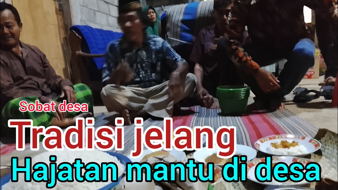 Fakta kegiatan warga ketika ada hajatan pernikahan di desa//suasana kampung 