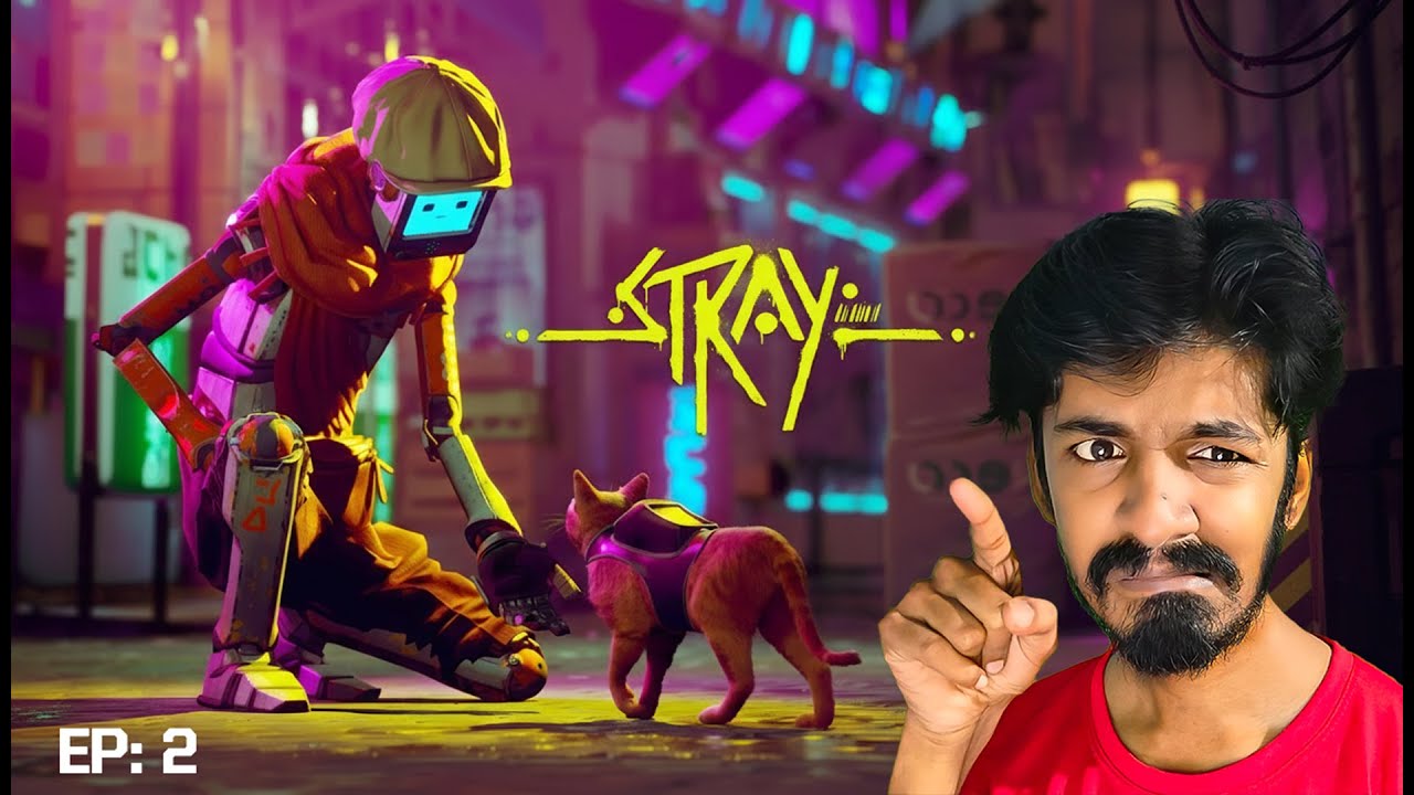 Stray Gameplay Malayalam Ep 2 😱 ഇത് ഏതാ സ്ഥലം 🔥 #mallugamer #malayalamgaming #stray