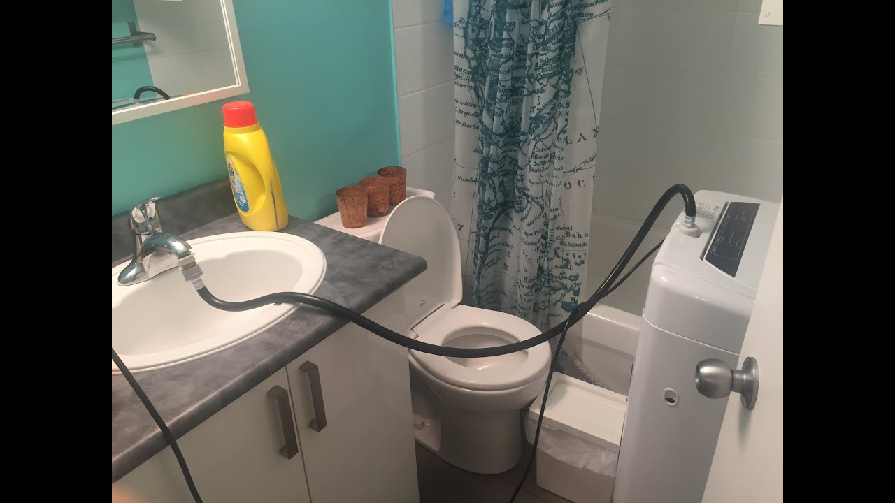 Hooking up a Haier Washer to a Bathroom Sink and Bathtub