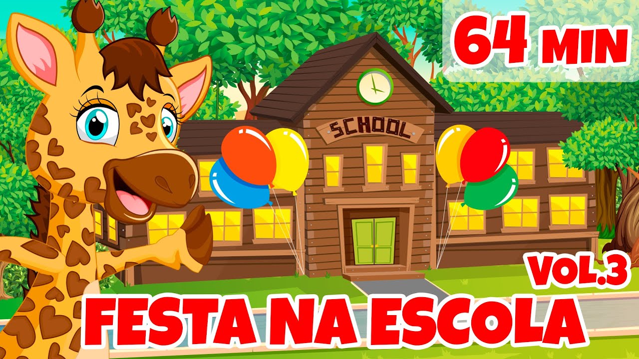 Festa na Escola da Giramille Vol. 3 - Giramille 64 min | Desenho Animado Musical