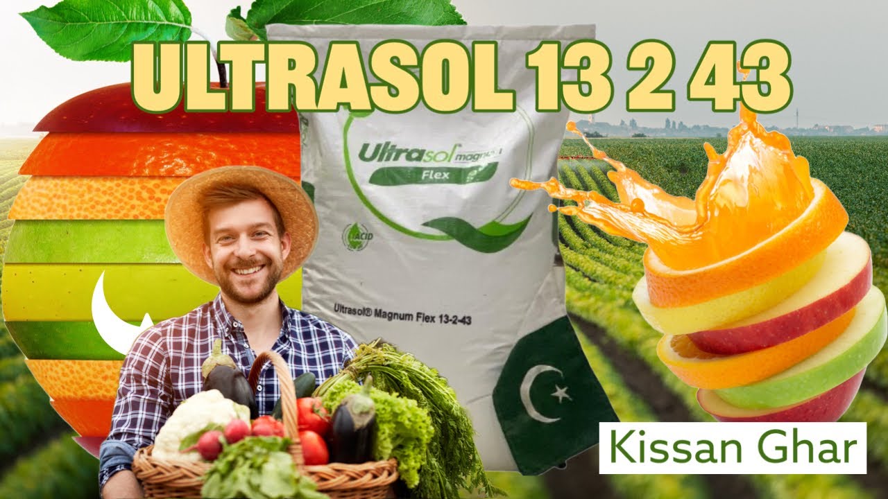 Ultrasol 13 2 43 Swat agro  | Potassium Nitrate | Nitro Potash | Usage And Benefits | Kisan Ghar