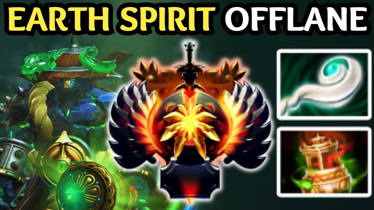 🔥 HOW TO PLAY EARTH SPIRIT OFFLANE &mdash; TOO MUCH CONTROL | DOTA 2 🔥