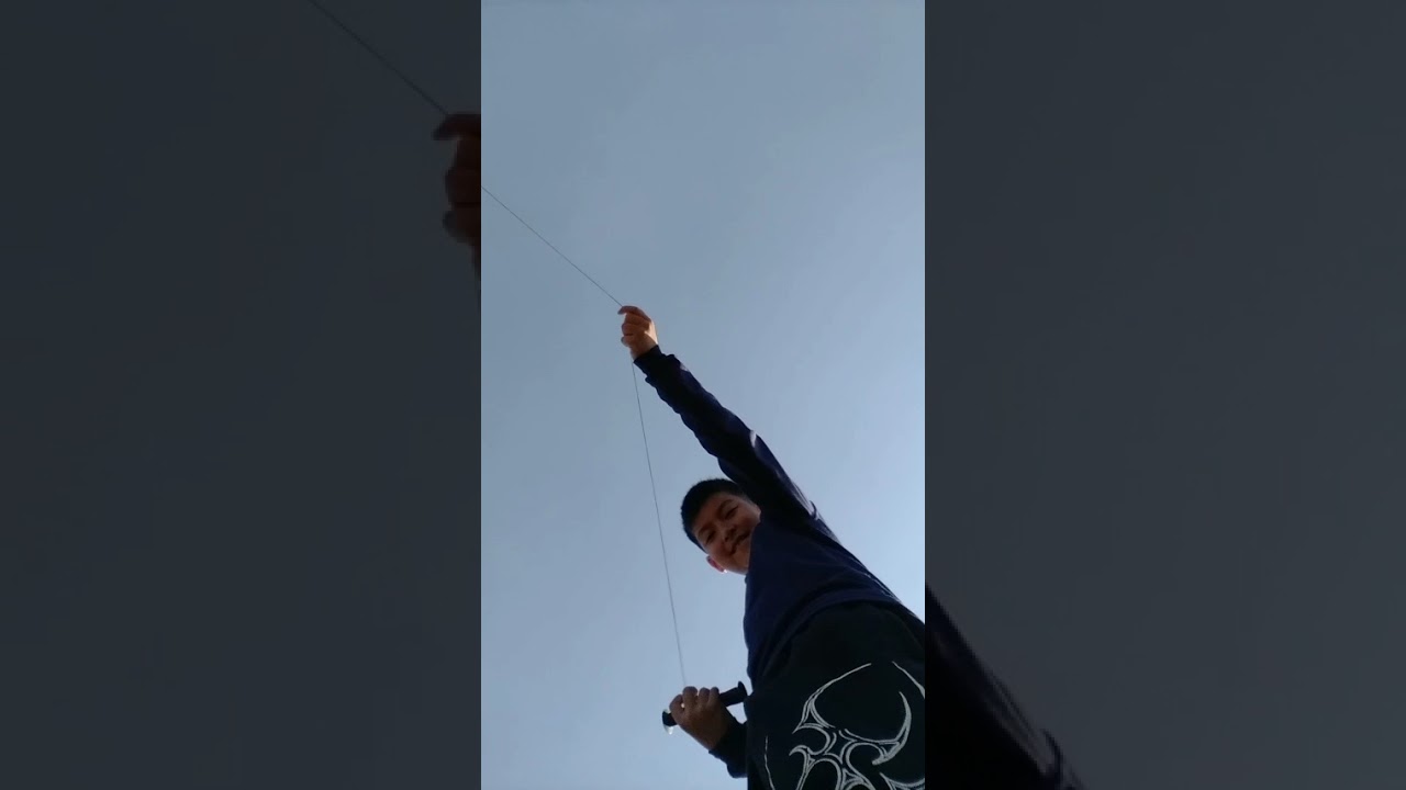 Kite flying in field in manipur