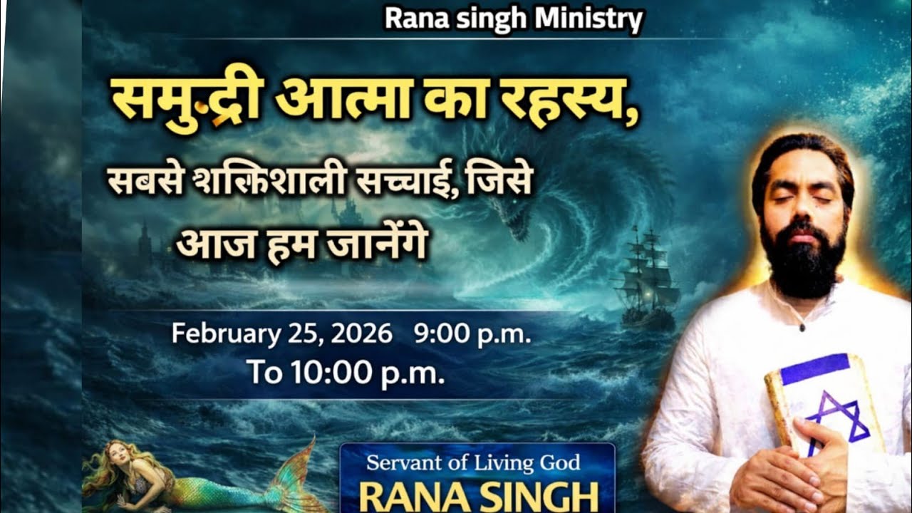 समुद्री आत्माओं का रहस्य The truth of Marine Spirit (25/02/2026) with [PS Rana ji]