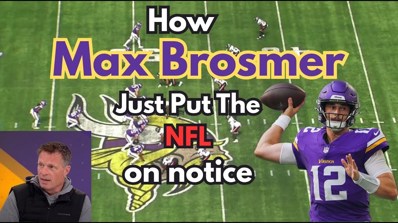 Max Brosmer shows us why he is NFL ready!