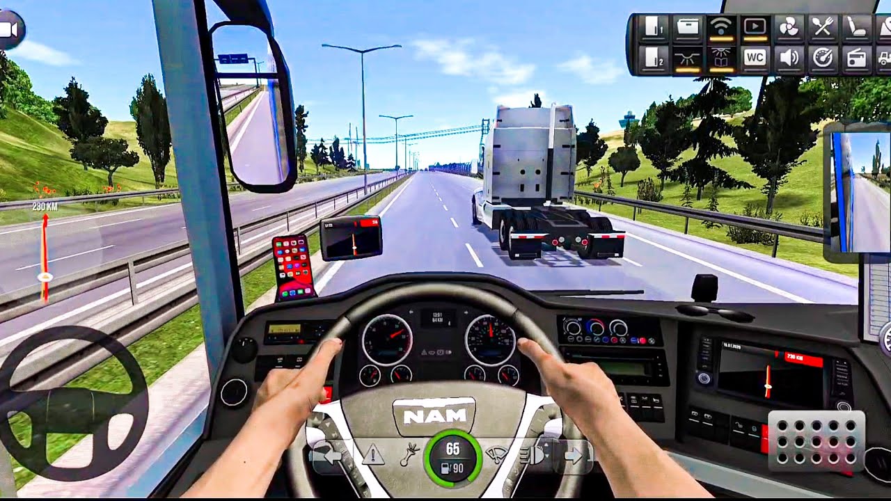 Bus Simulator Ultimate | Heavy Traffic Bus Driving Simulator #androidxim