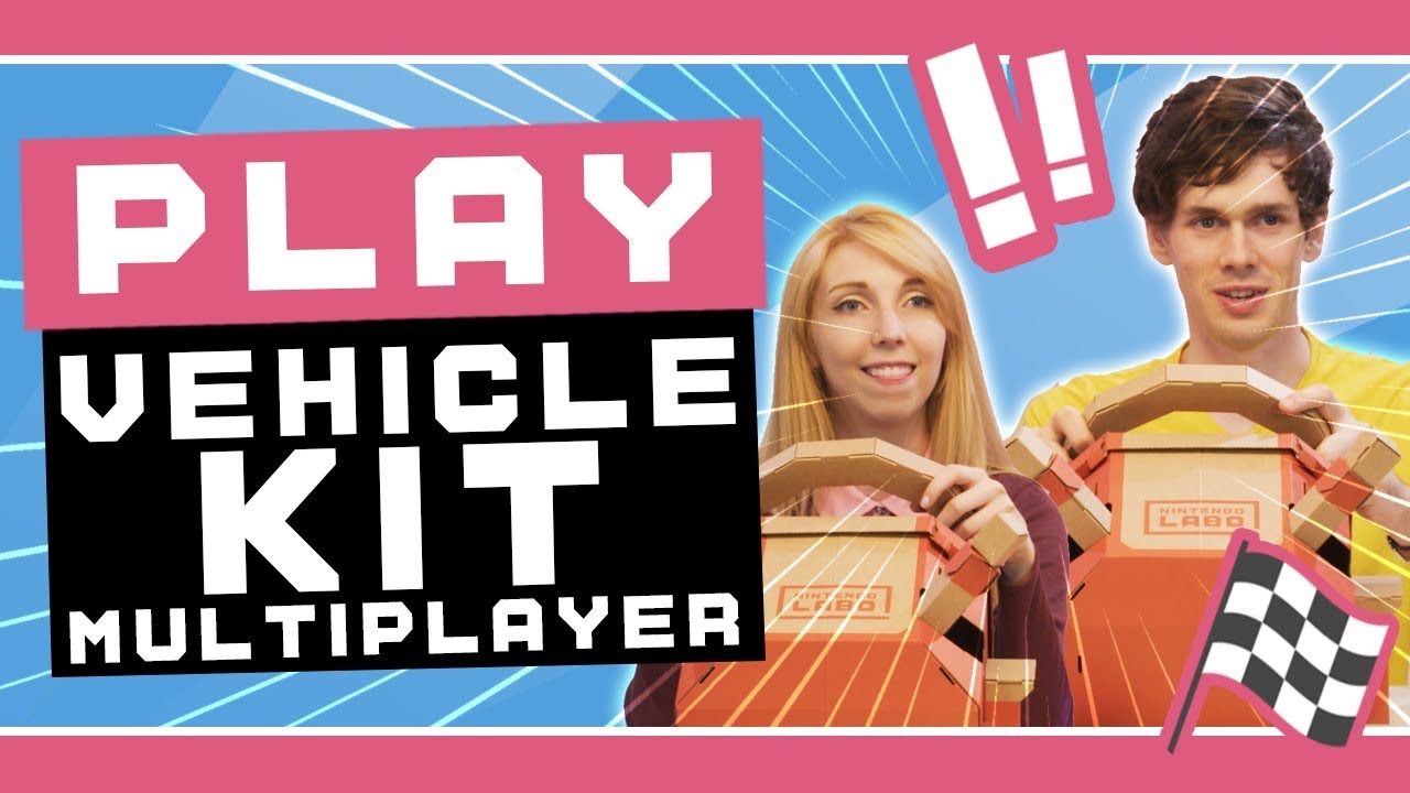 Nintendo Labo: Vehicle Kit Multiplayer Challenge!