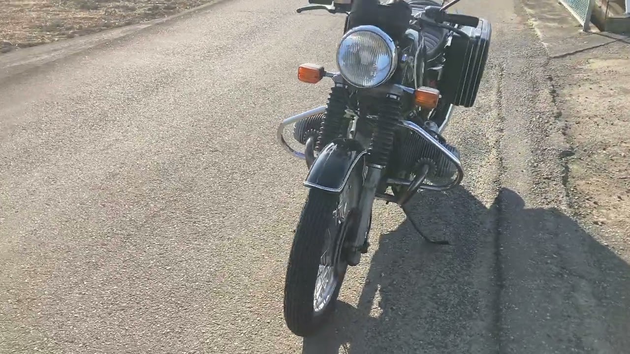 BMW R90/6 エンジン始動