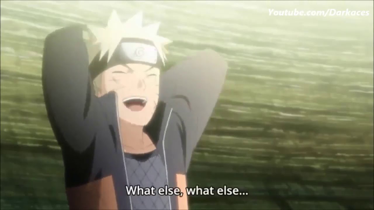 Minato's last words to Naruto after the 4th ninja war 720p HD