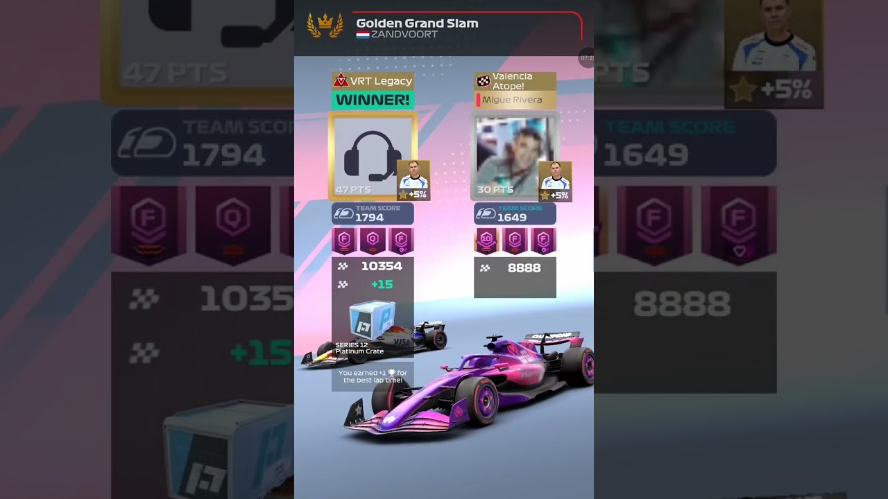 F1 Clash Series 12.... Legendary crate openings