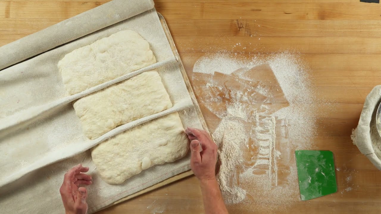 Traditional Ciabatta Cutting & Shaping