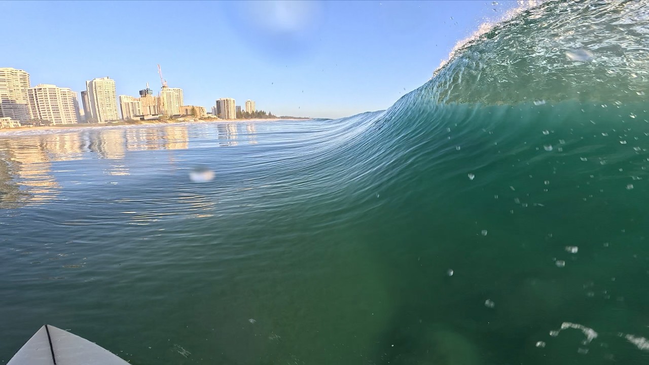 IS THIS THE GLASSIEST SURF (RAW SURF POV)