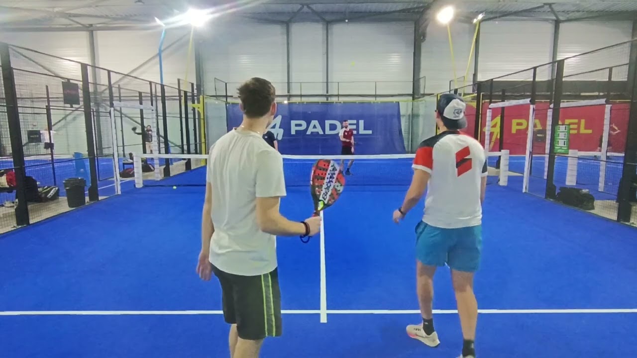 Padel : Benoît / David vs Gauthier / Mathéo 6/2 6/2 4/6 4/0 07.01.2025