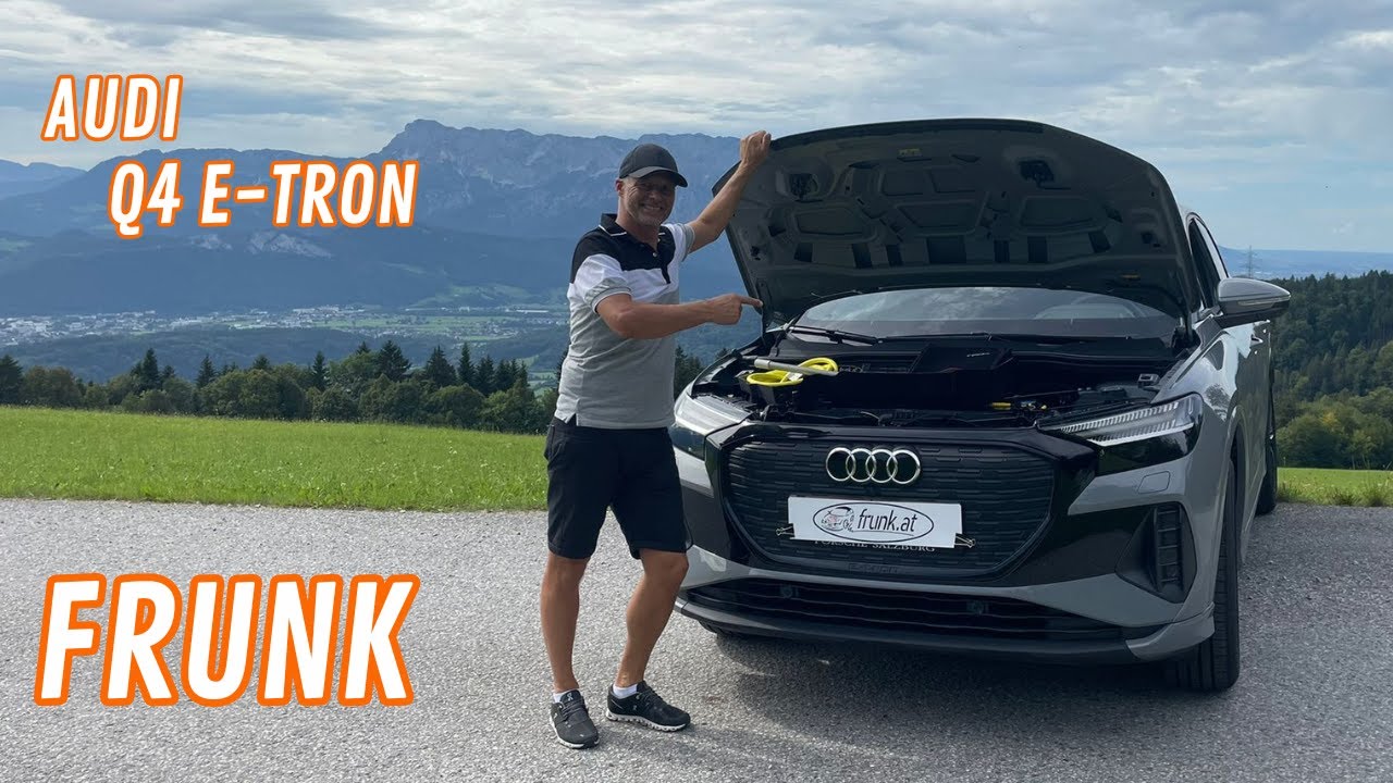 Audi Q4 e-tron Frunk Tillbehör till främre bagageutrymme #ID.4 #frunk