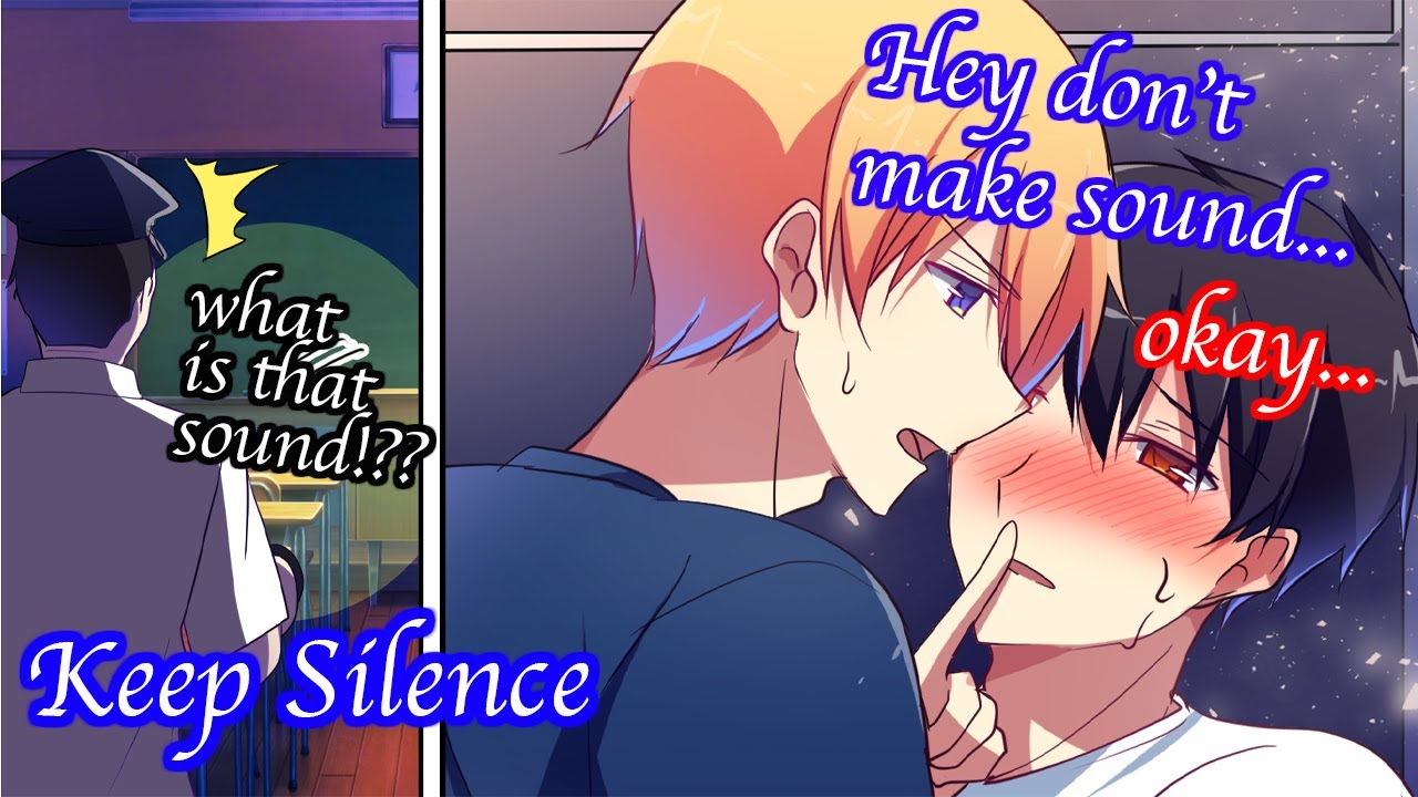 【BL Anime】Just two of us in the midnight school, we kiss each other secretly and…