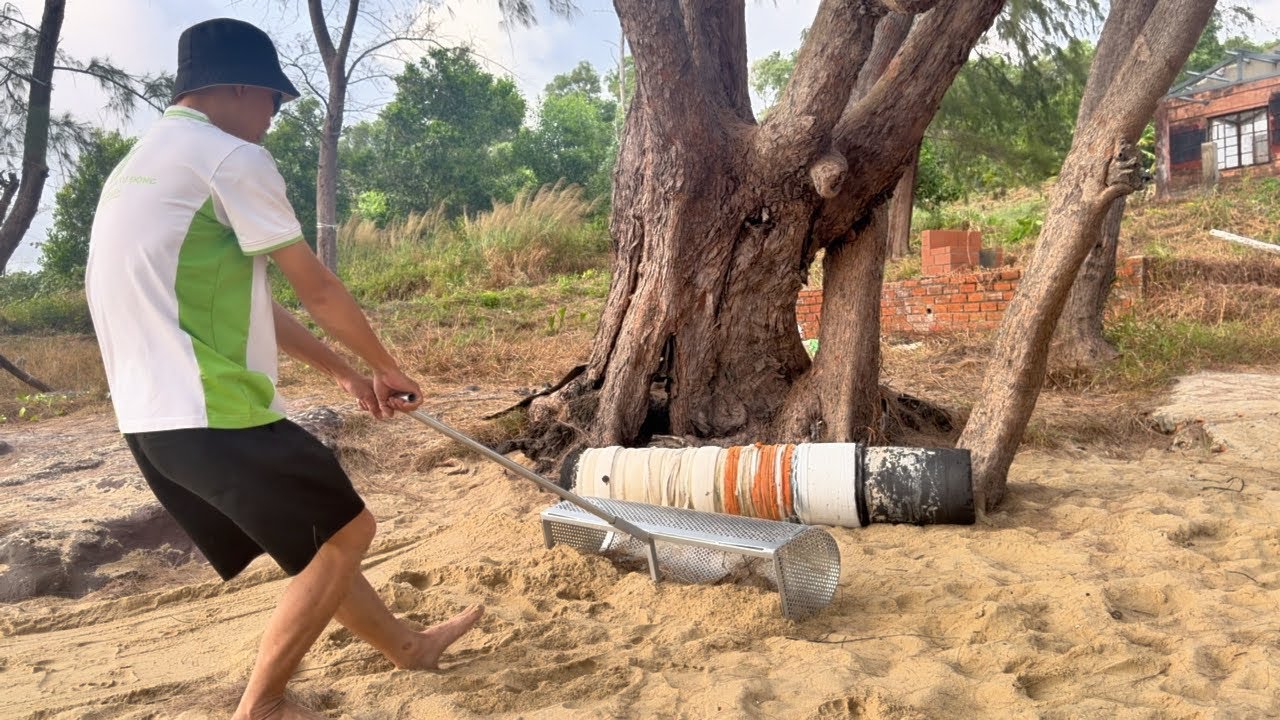 I Cleaned The Beach For 5 Days… And Found Hidden Treasure Under The Sand!