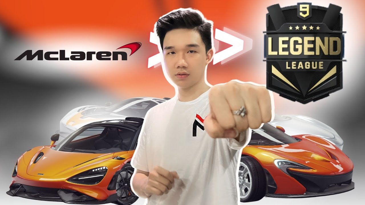 McLaren CHINH PHỤC RANK LEGEND | Asphalt 9