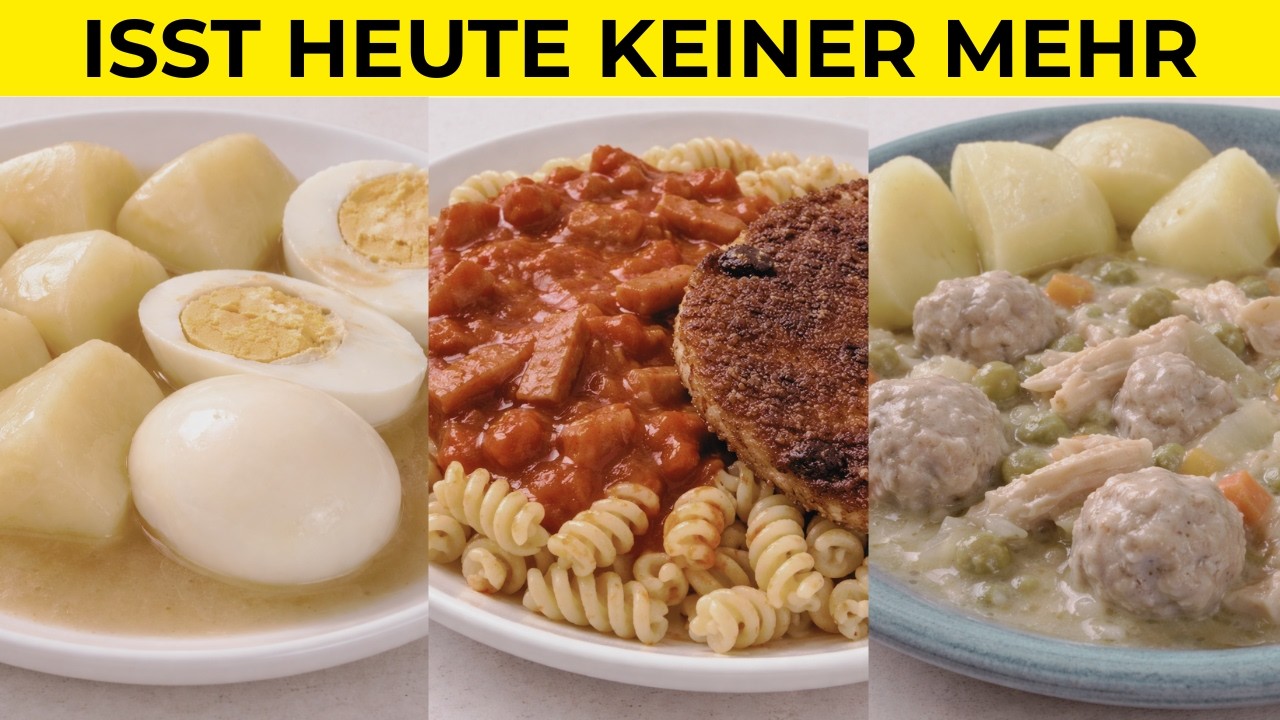 20 DDR-Schulküchen Gerichte, die früher JEDER kannte