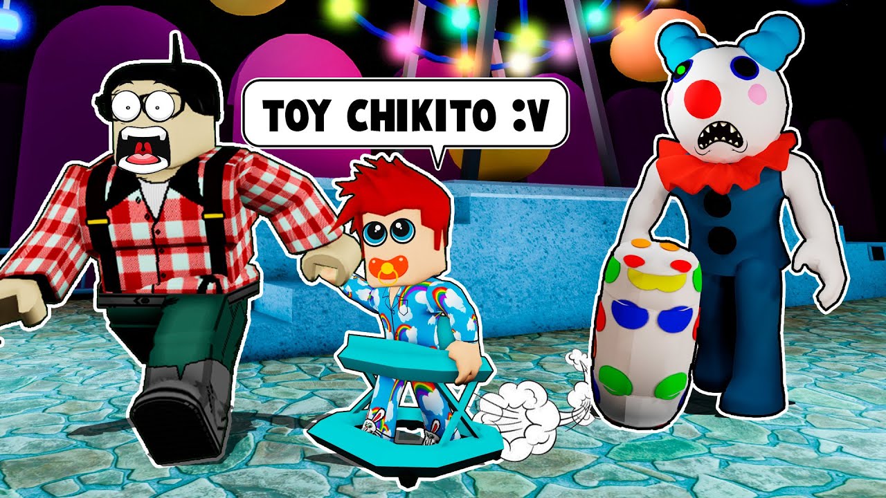 PIGGY pero TOY CHIKITO COMO BEB&Eacute; - ROBLOX