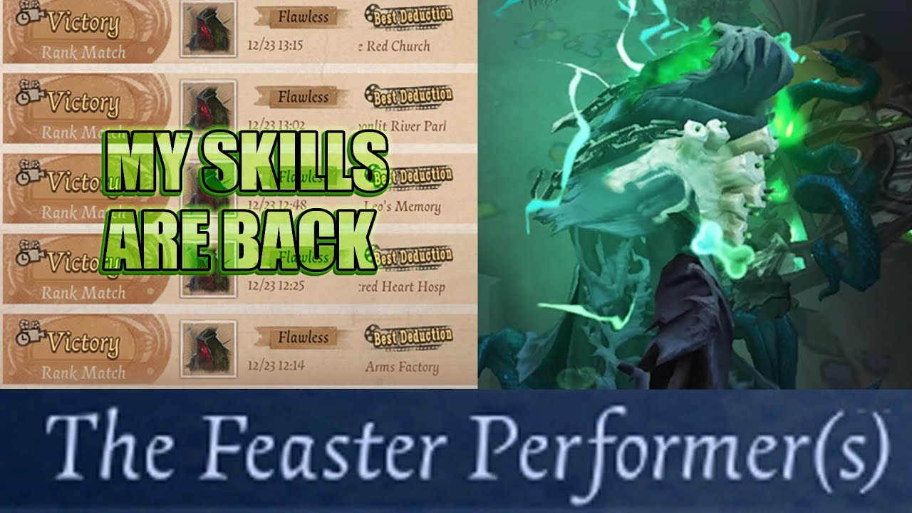 Once A Hastur Main, Always A Hastur Main | Identity V The Feaster | IDV Hunter Gameplay