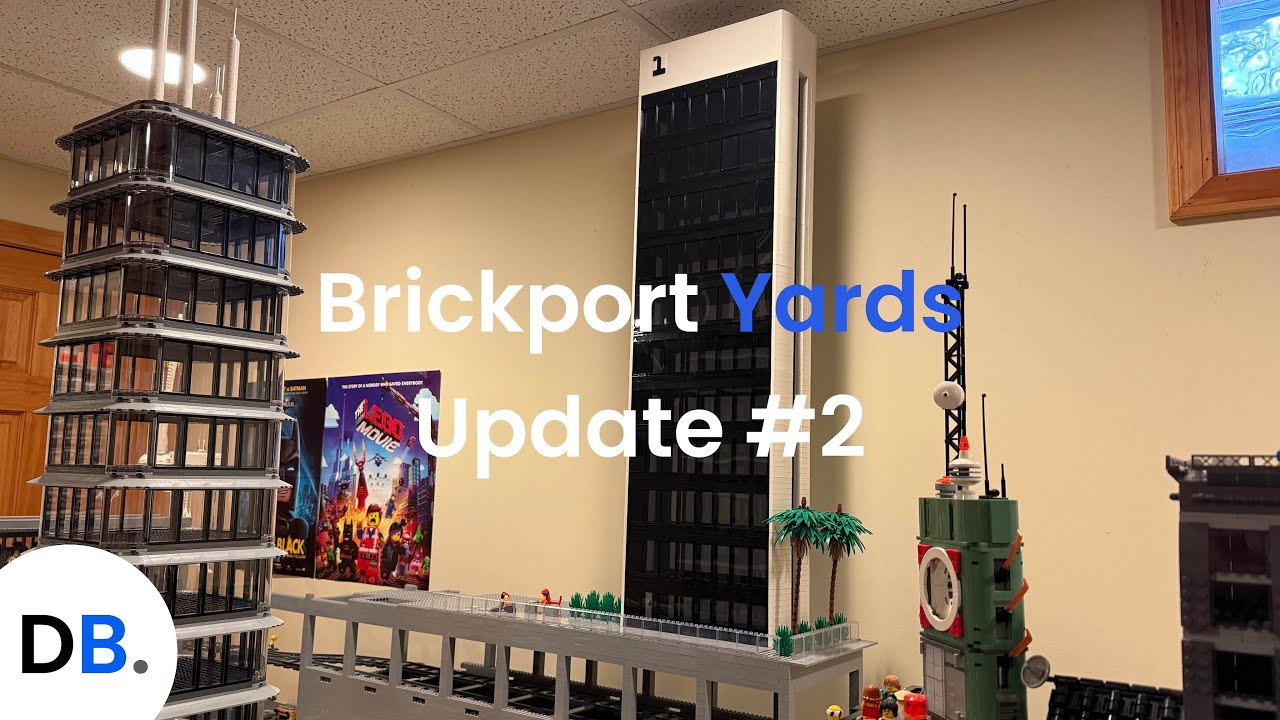 Brickport Yards Update #2 | A Hudson Yards Inspired LEGO Project.