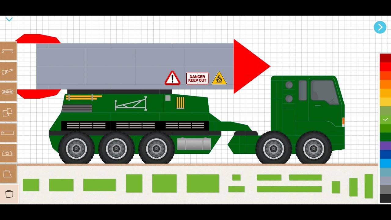 Labo tank - Colossus Missile Truck carrier