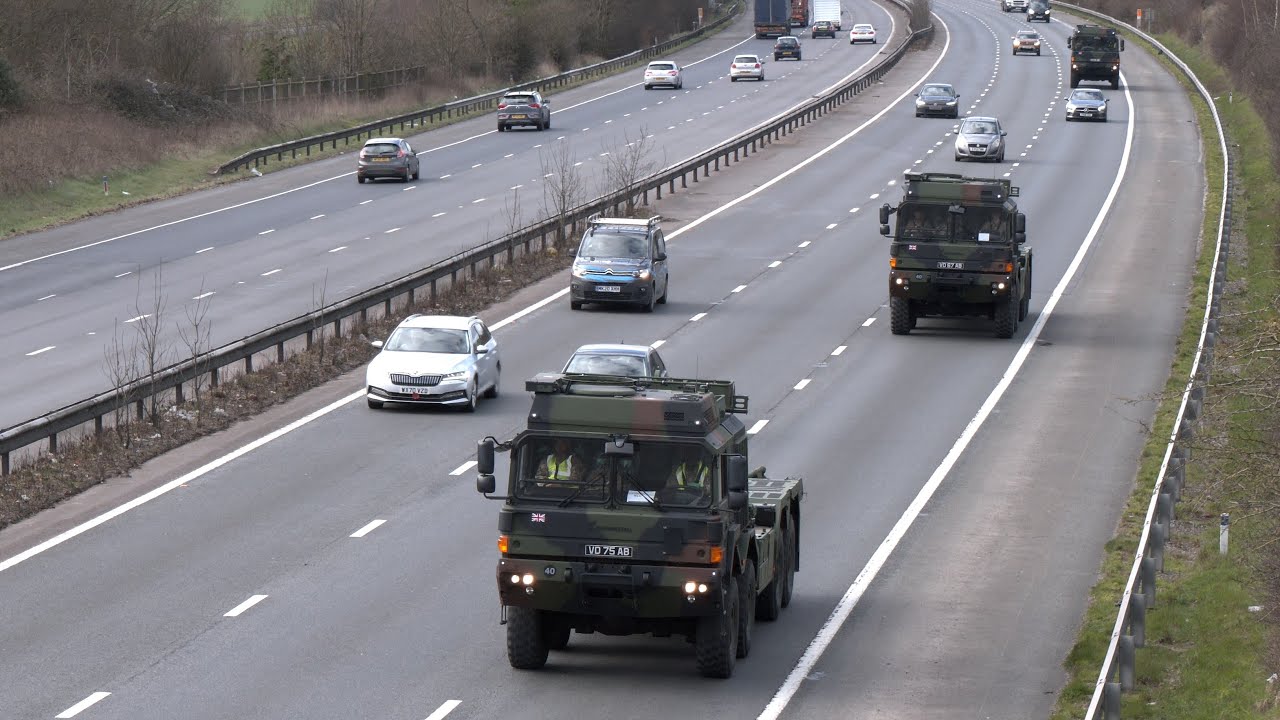 New military vehicles and other British Army truck spotting 🪖