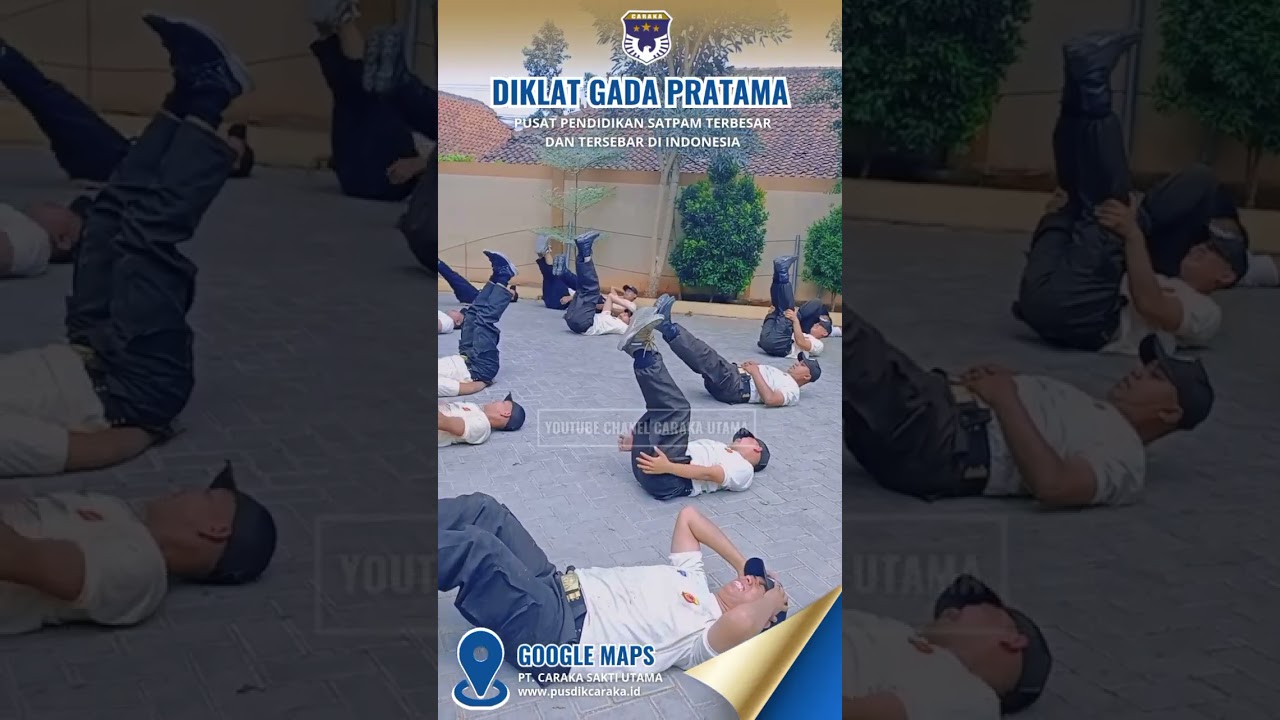 Part 2 Pengkaderan Fisik Siswa Diklat Satpam Gada Pratama Angkatan 74 Pusdik Caraka