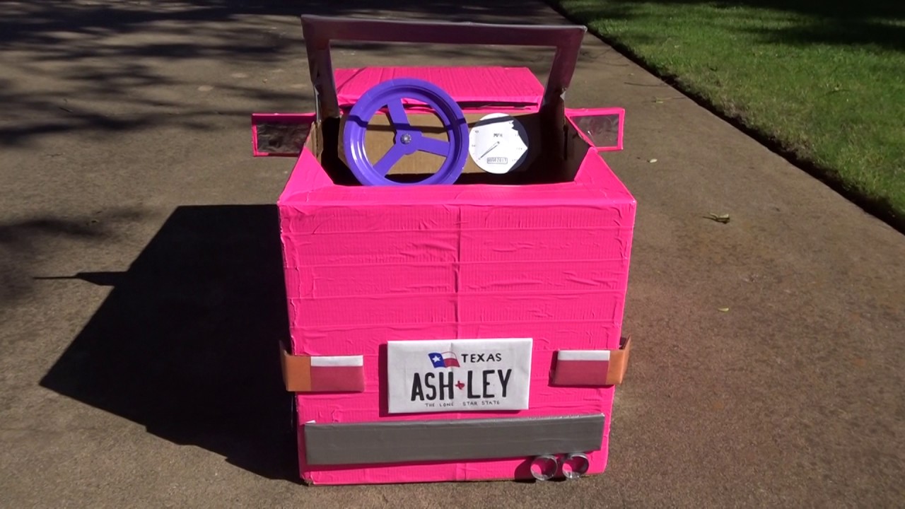 Cardboard Box Car