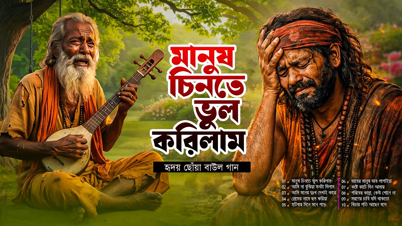 মানুষ চিনতে ভুল করিলাম | হৃদয় ভাঙা কষ্টের বাউল গান ২০২৬ | Manush Chinte Bhul Korilam | Sad BaulSong